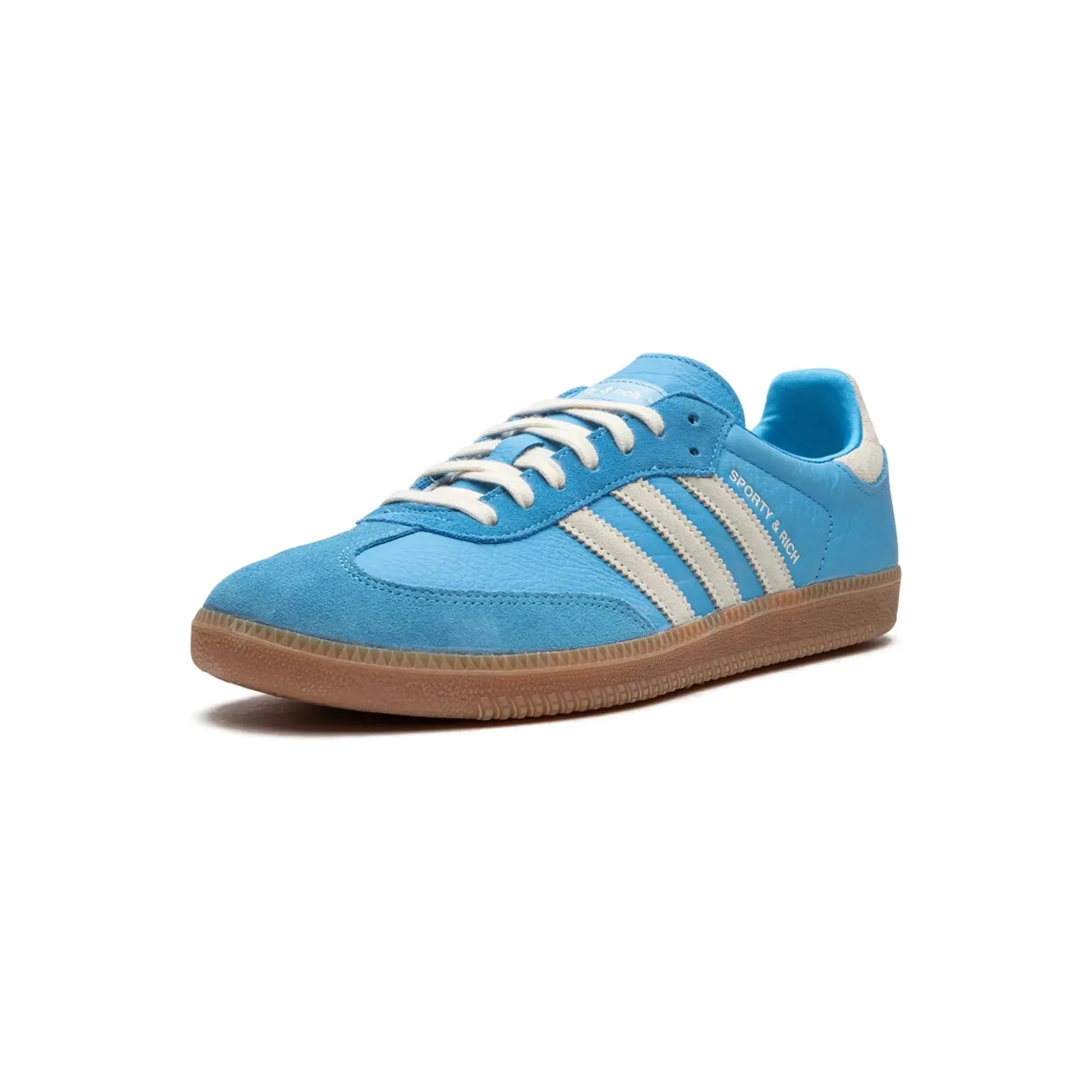 Adidas Samba OG Sporty & Rich "Blue Grey" - street-bill.dk