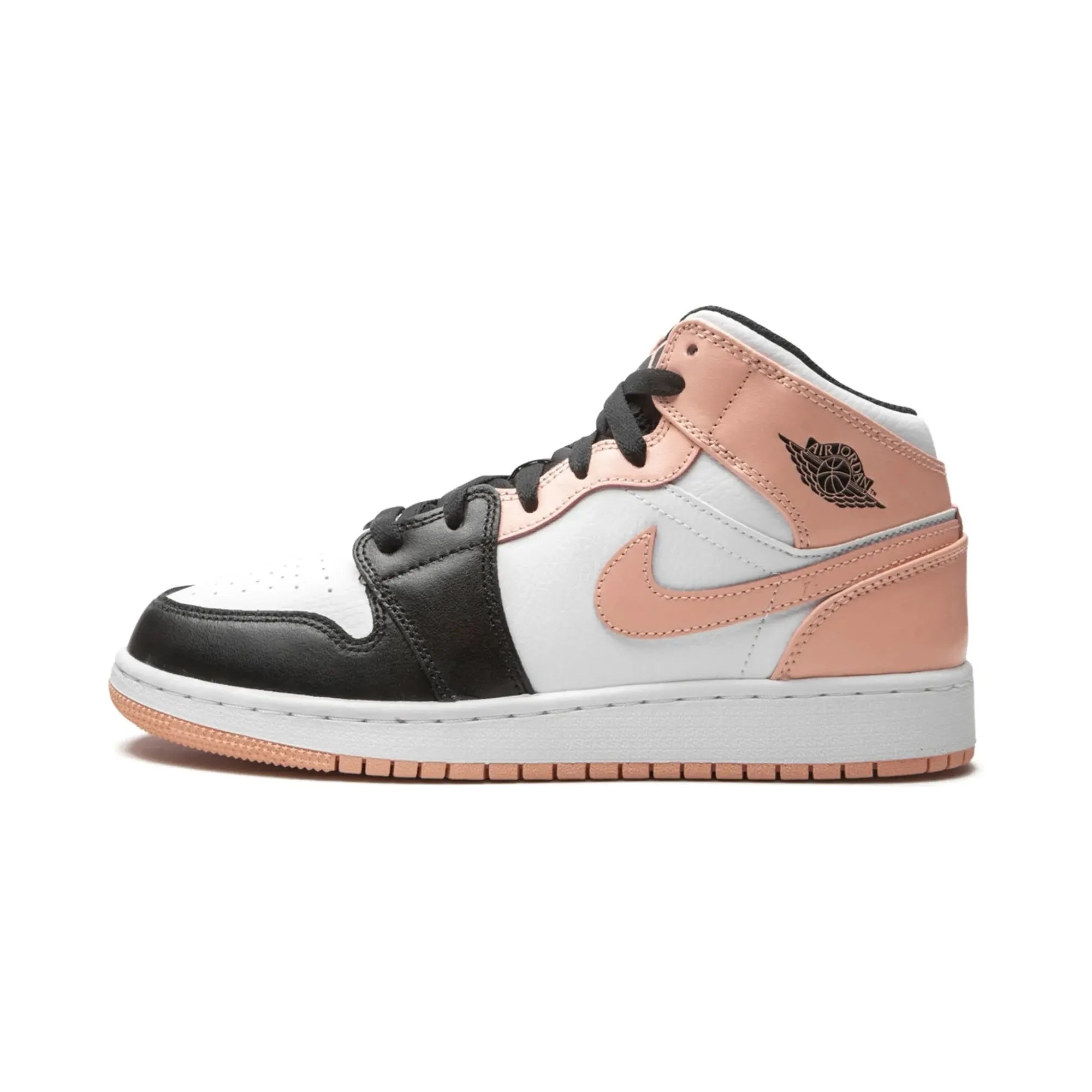 Nike Air Jordan 1 Mid "Crimson Tint Toe" - street-bill.dk