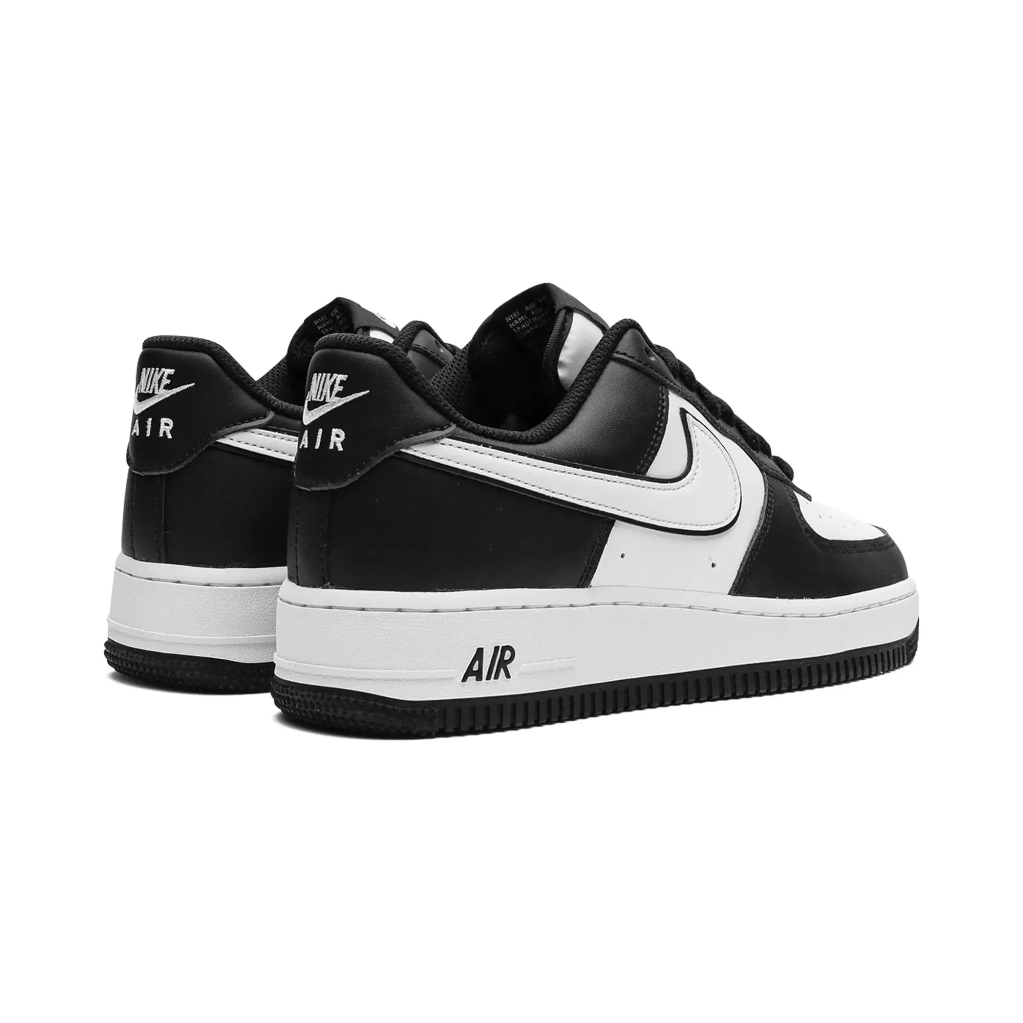 Nike Air Force 1 Low '07 White Swoosh Panda - street-bill.dk
