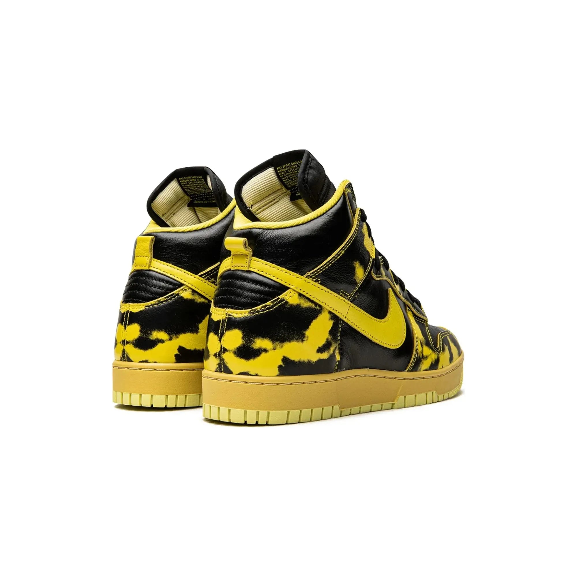 Nike Dunk High 1985 "Yellow Acid Wash" - street-bill.dk