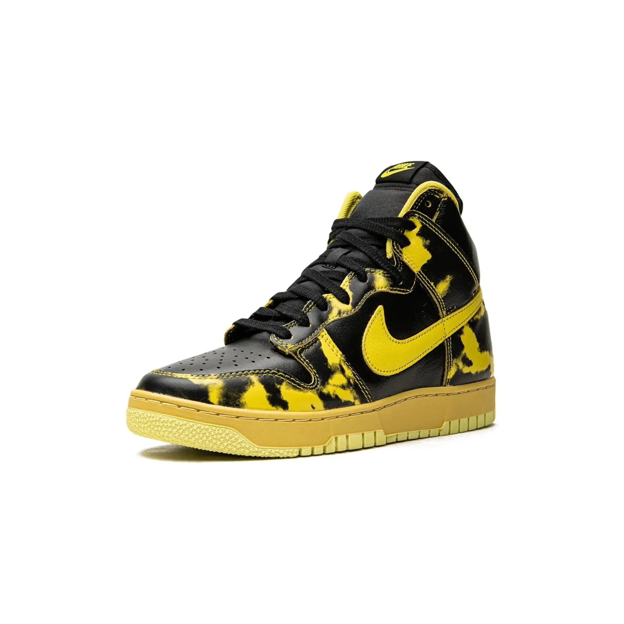 Nike Dunk High 1985 "Yellow Acid Wash" - street-bill.dk