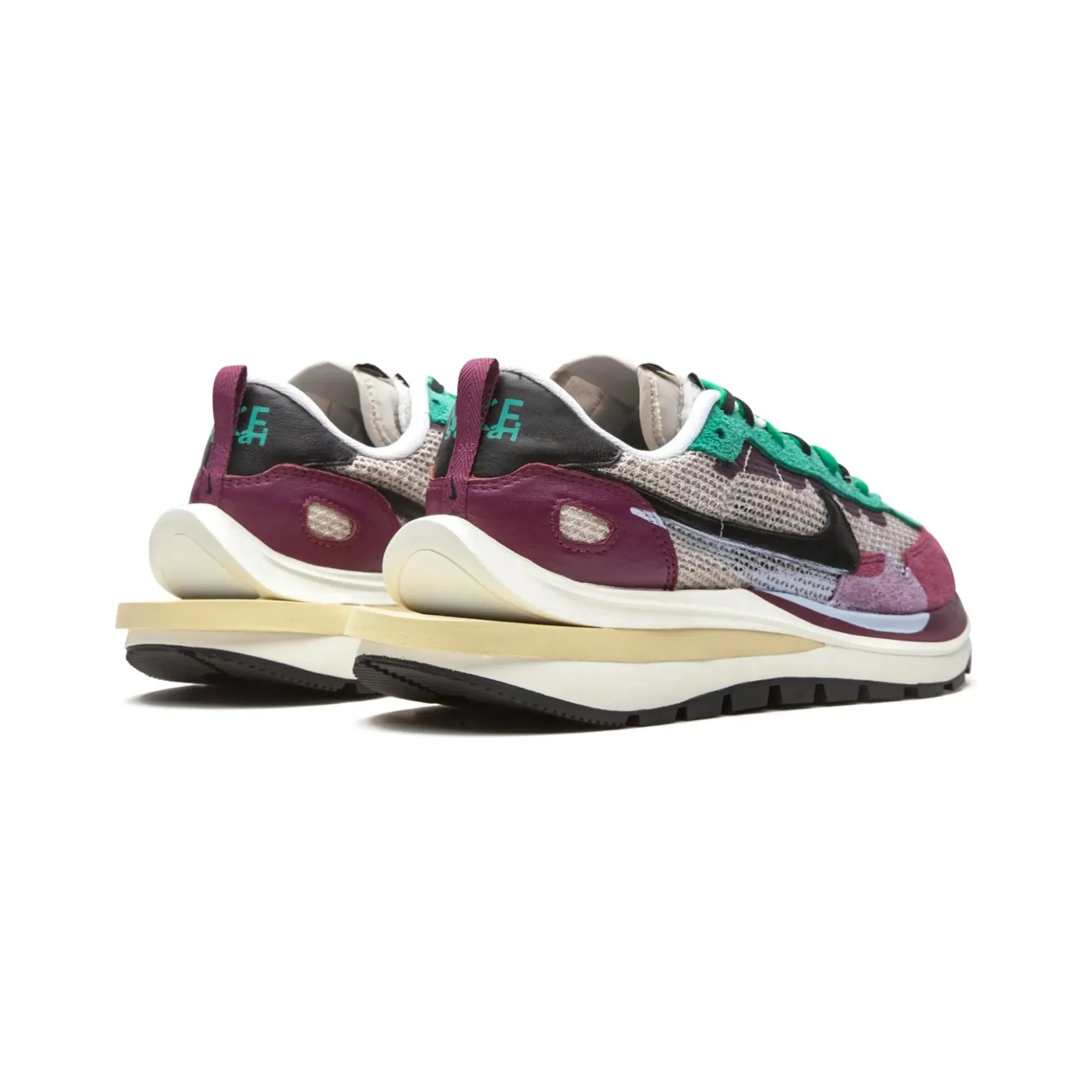 Nike Vaporwaffle Sacai "Red Neptune Green" - street-bill.dk