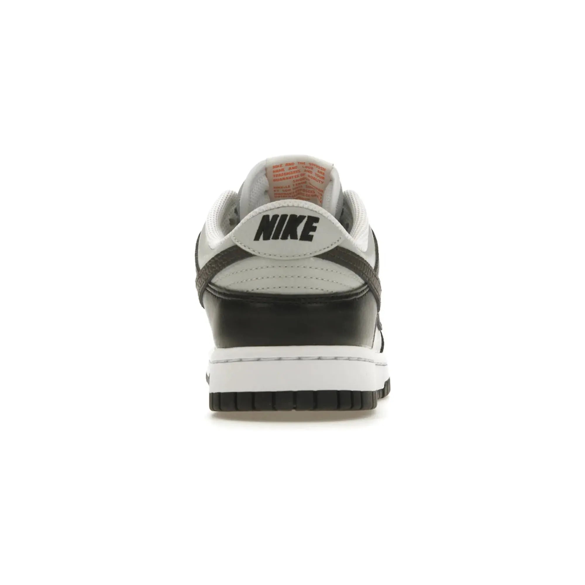 Nike Dunk Low "Grey Black Orange Mini Swoosh" - street-bill.dk