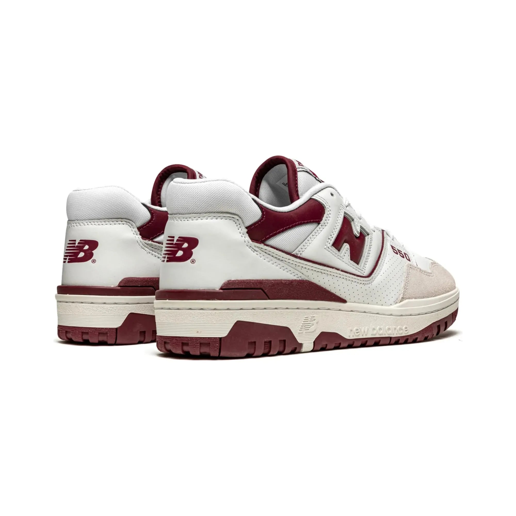 New Balance 550 Sea Salt "Burgundy" - street-bill.dk