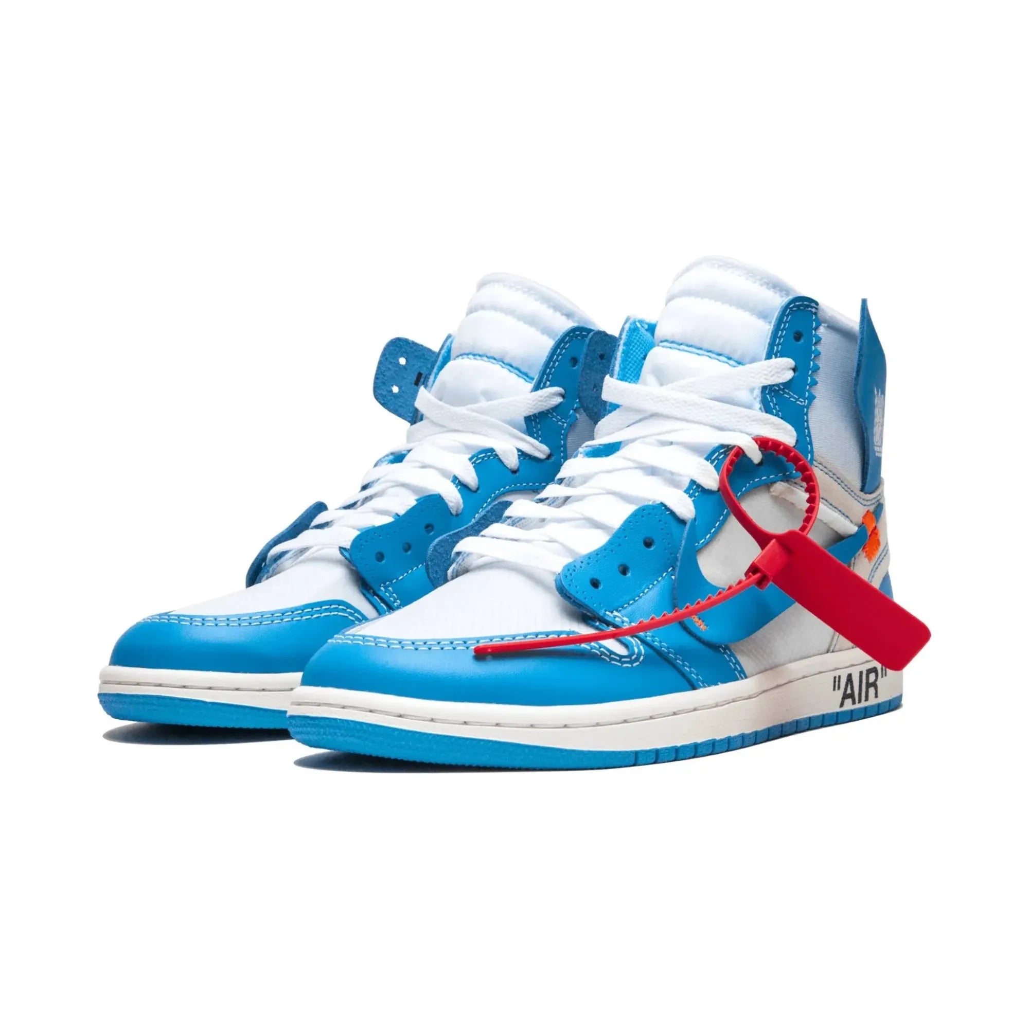 Nike Air Jordan 1 Retro High X Off-White "University Blue" - street-bill.dk