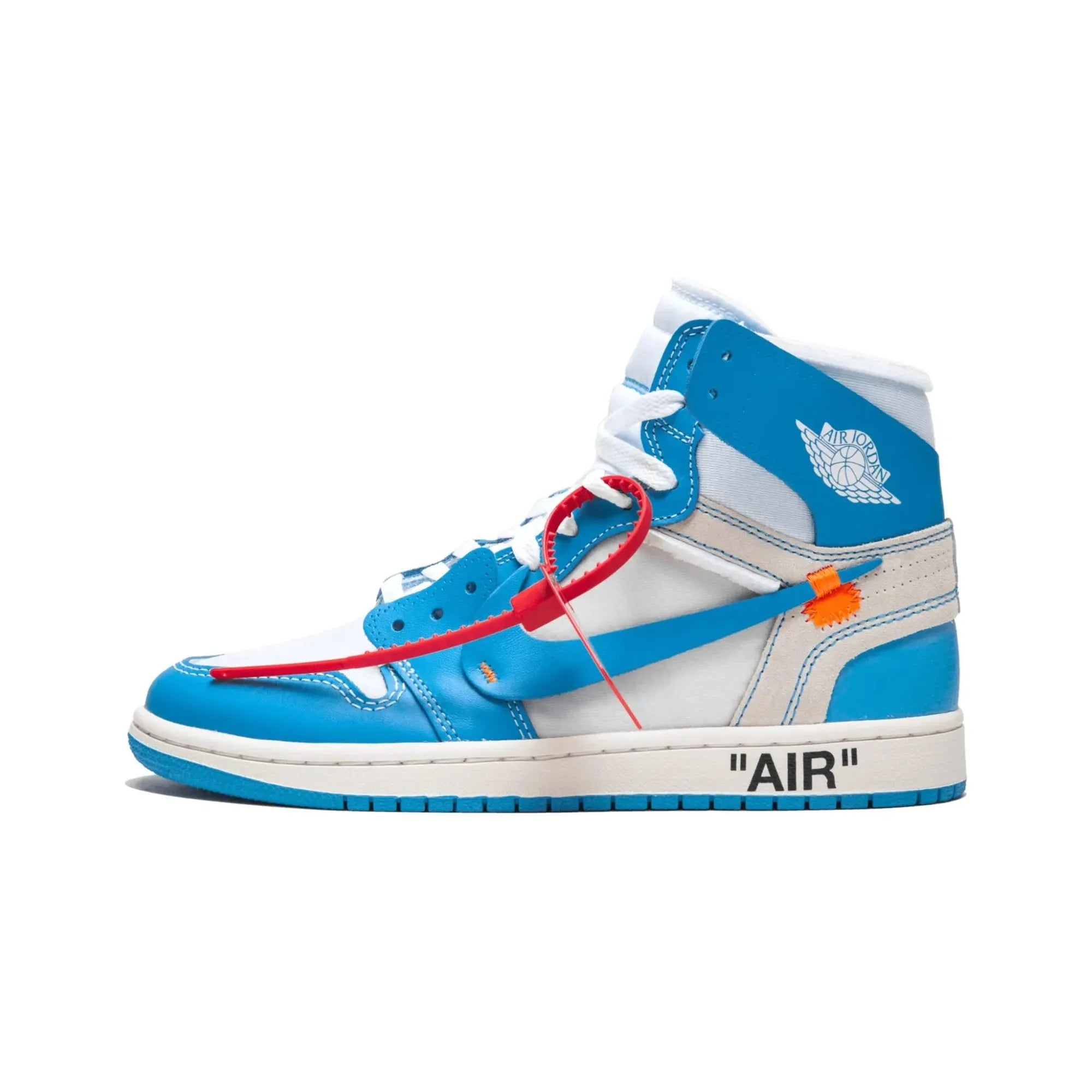 Nike Air Jordan 1 Retro High X Off-White "University Blue" - street-bill.dk