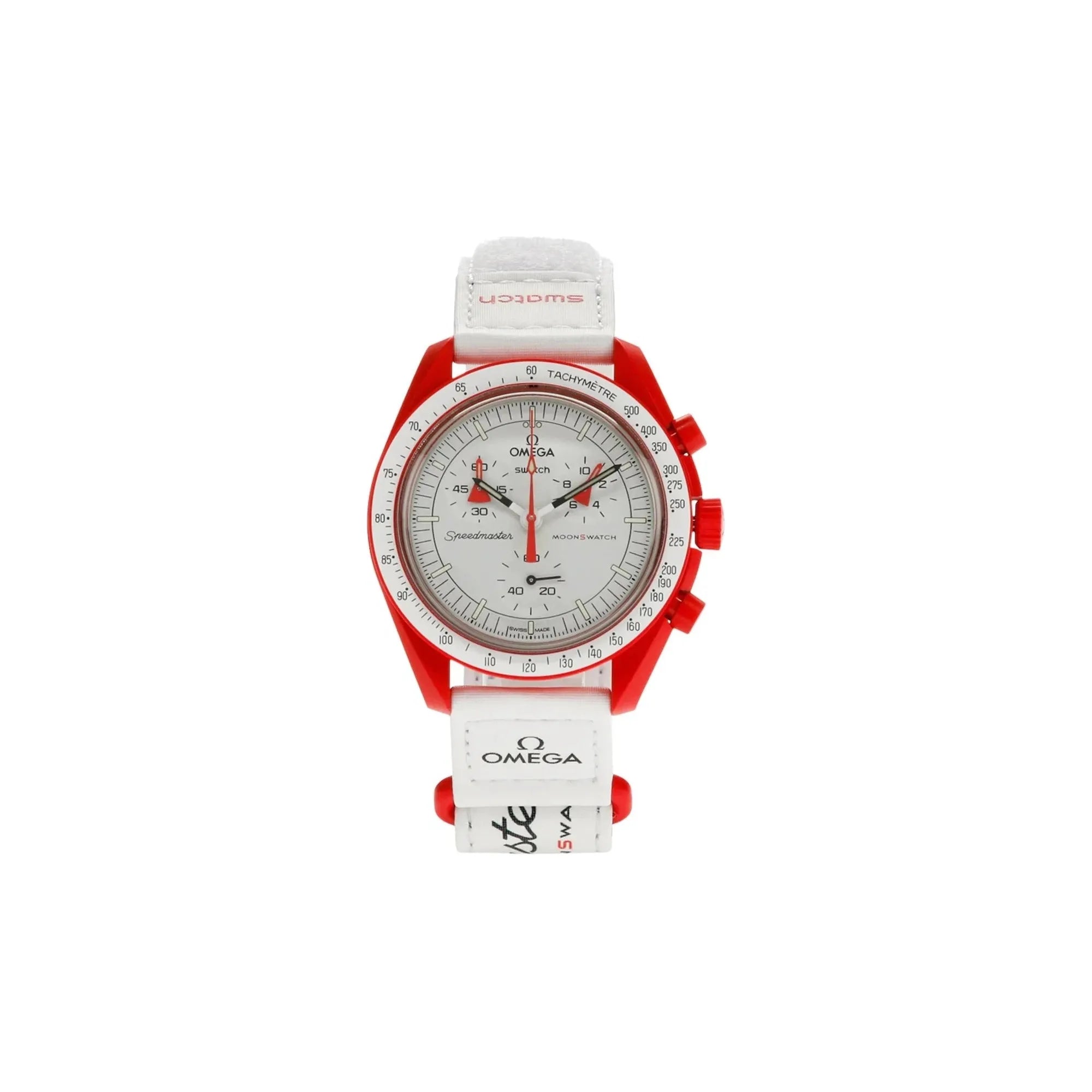 Swatch x Omega Bioceramic Moonswatch Mission to Mars SO33R100