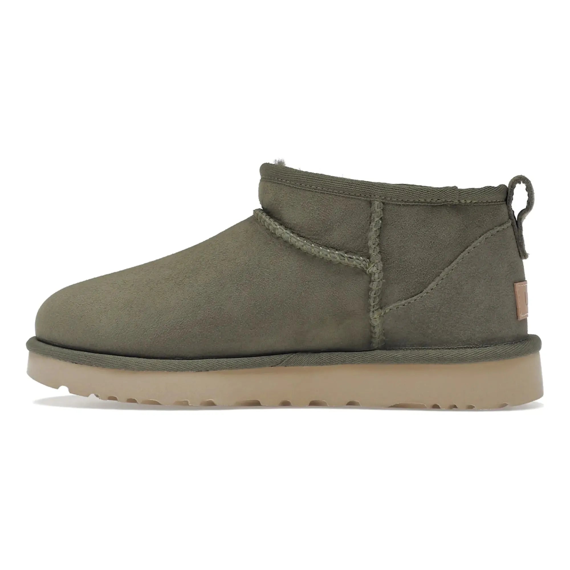 UGG Classic "Ultra Mini Boot Burnt Olive" - street-bill.dk