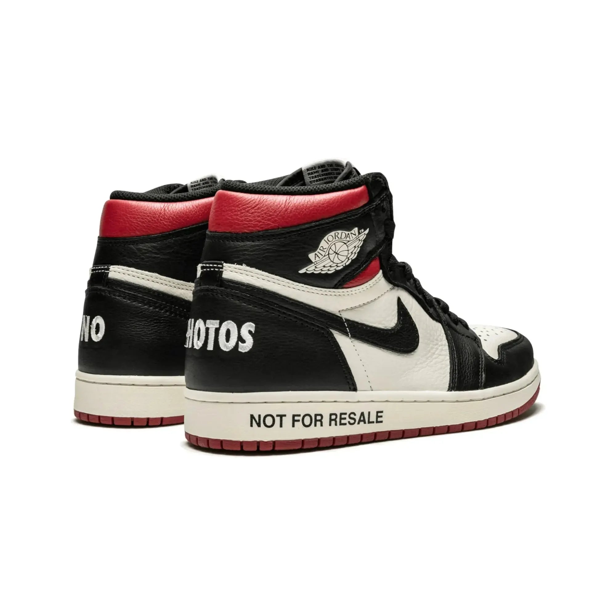 Nike Air Jordan 1 Retro High "Not for Resale Varsity Red" - street-bill.dk