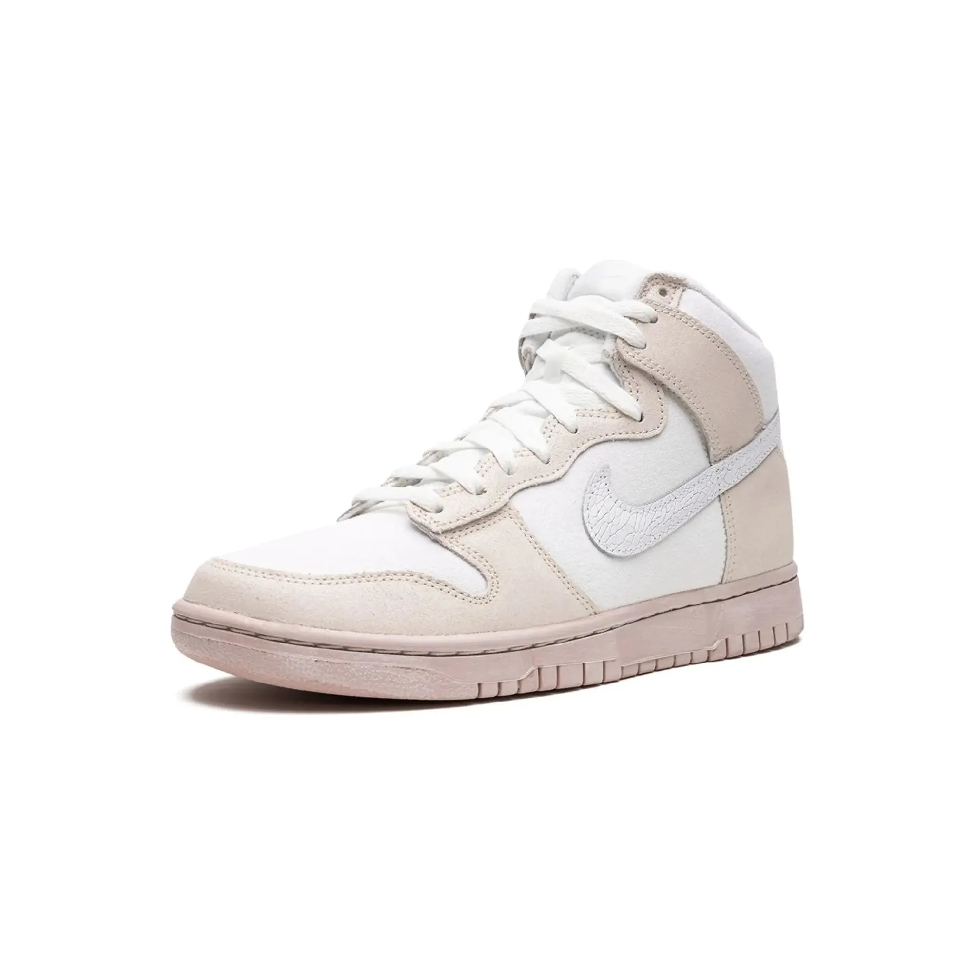 Nike Dunk High "Cracked Leather Swoosh" - street-bill.dk