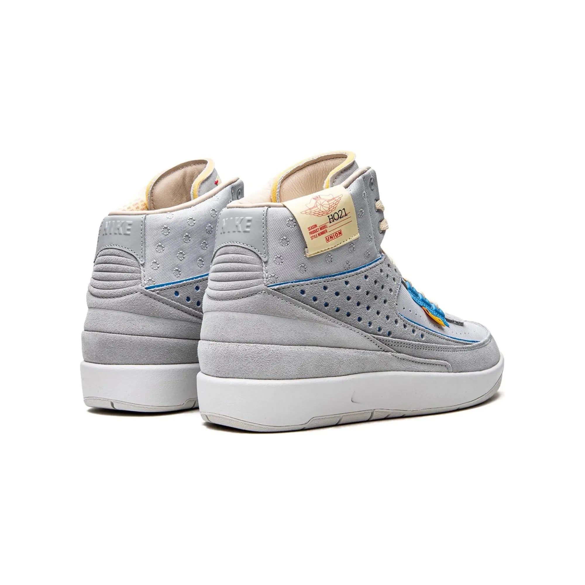 Nike Air Jordan 2 Retro SP Union "Grey Fog" - street-bill.dk