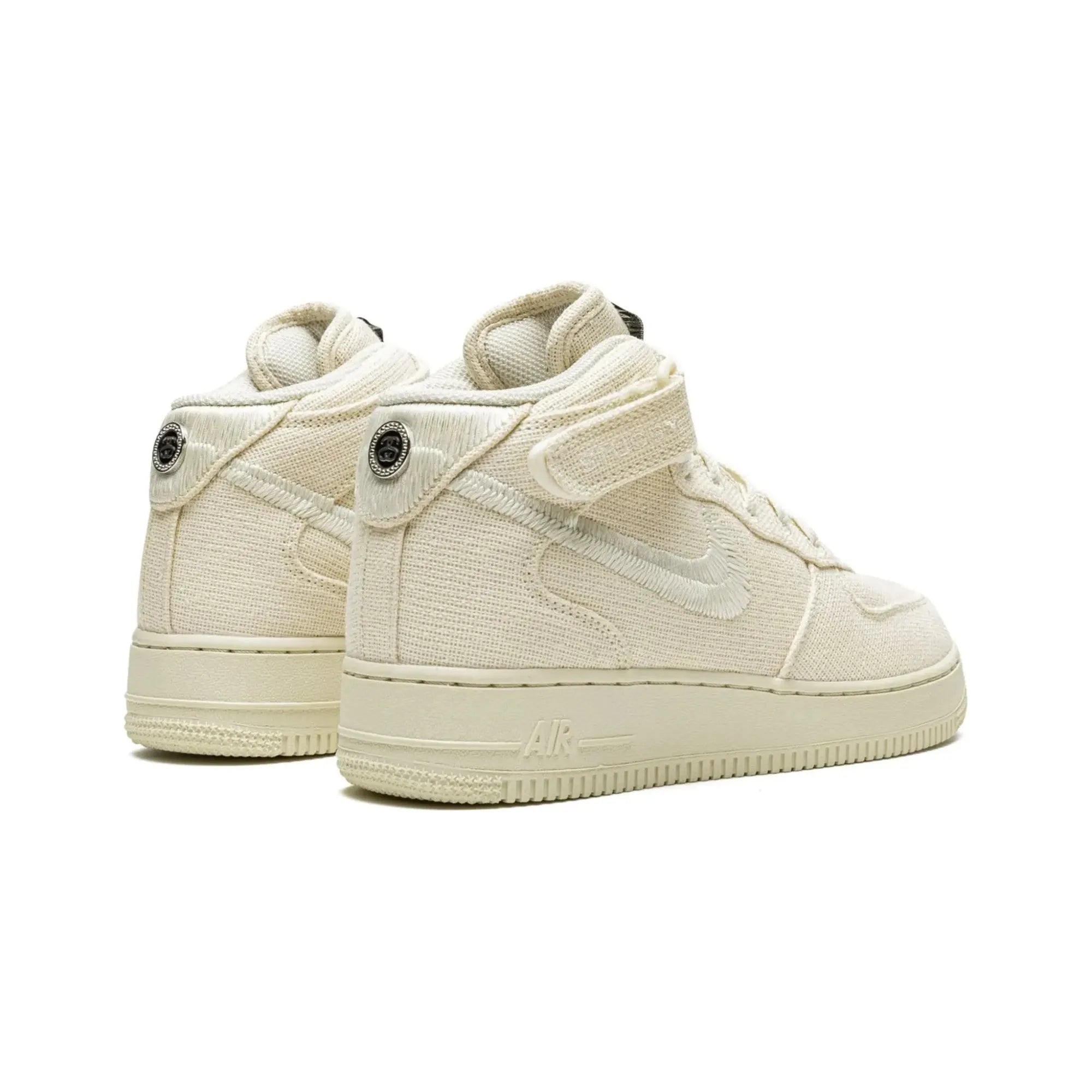 Nike Air Force 1 Mid X Stüssy "Fossil Hemp" - street-bill.dk