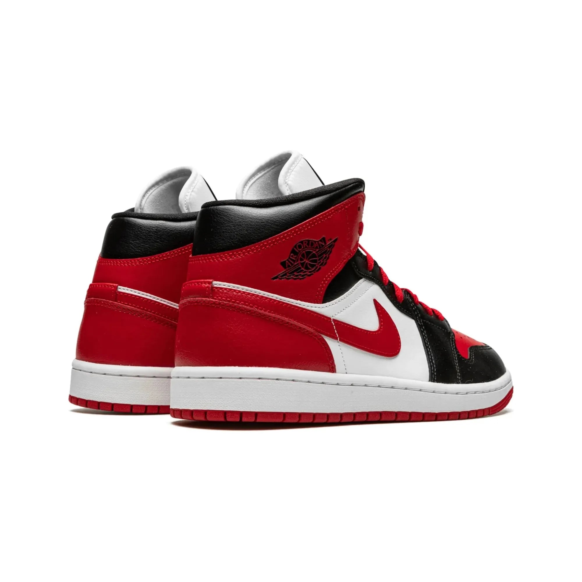 Nike Air Jordan 1 Mid "Alternate Bred Toe" - street-bill.dk