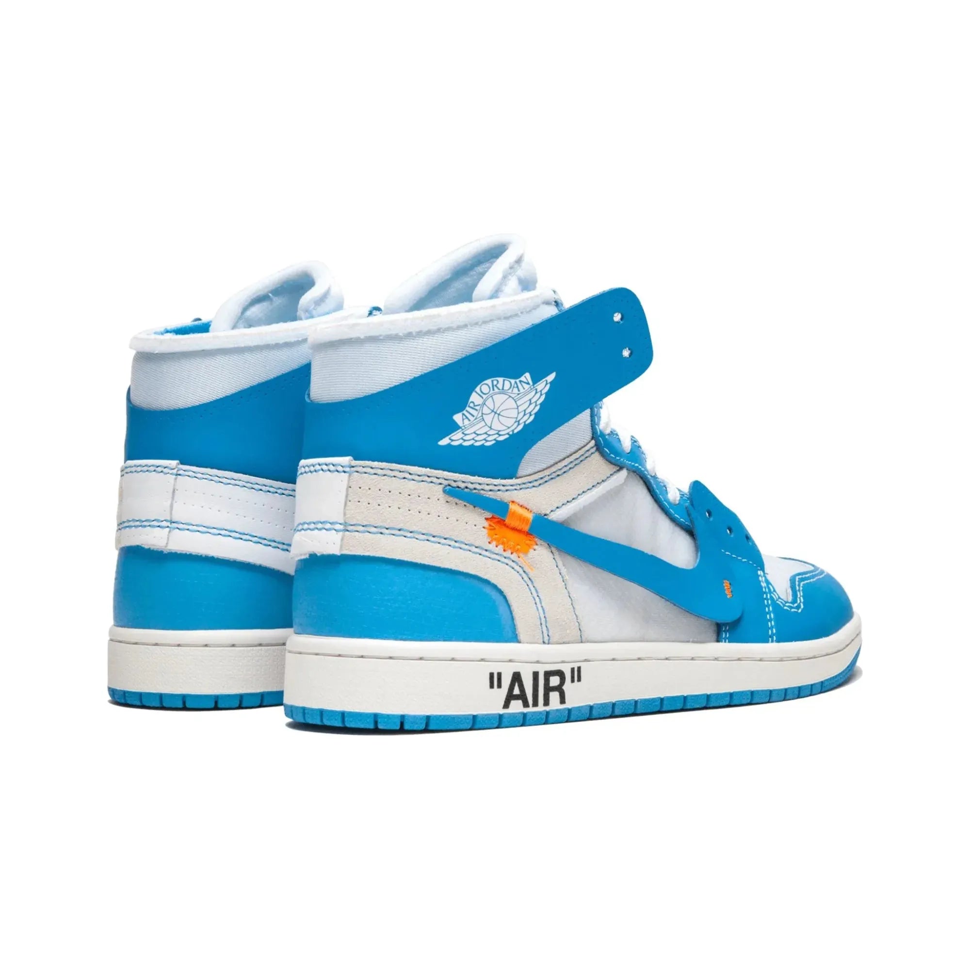 Nike Air Jordan 1 Retro High X Off-White "University Blue" - street-bill.dk
