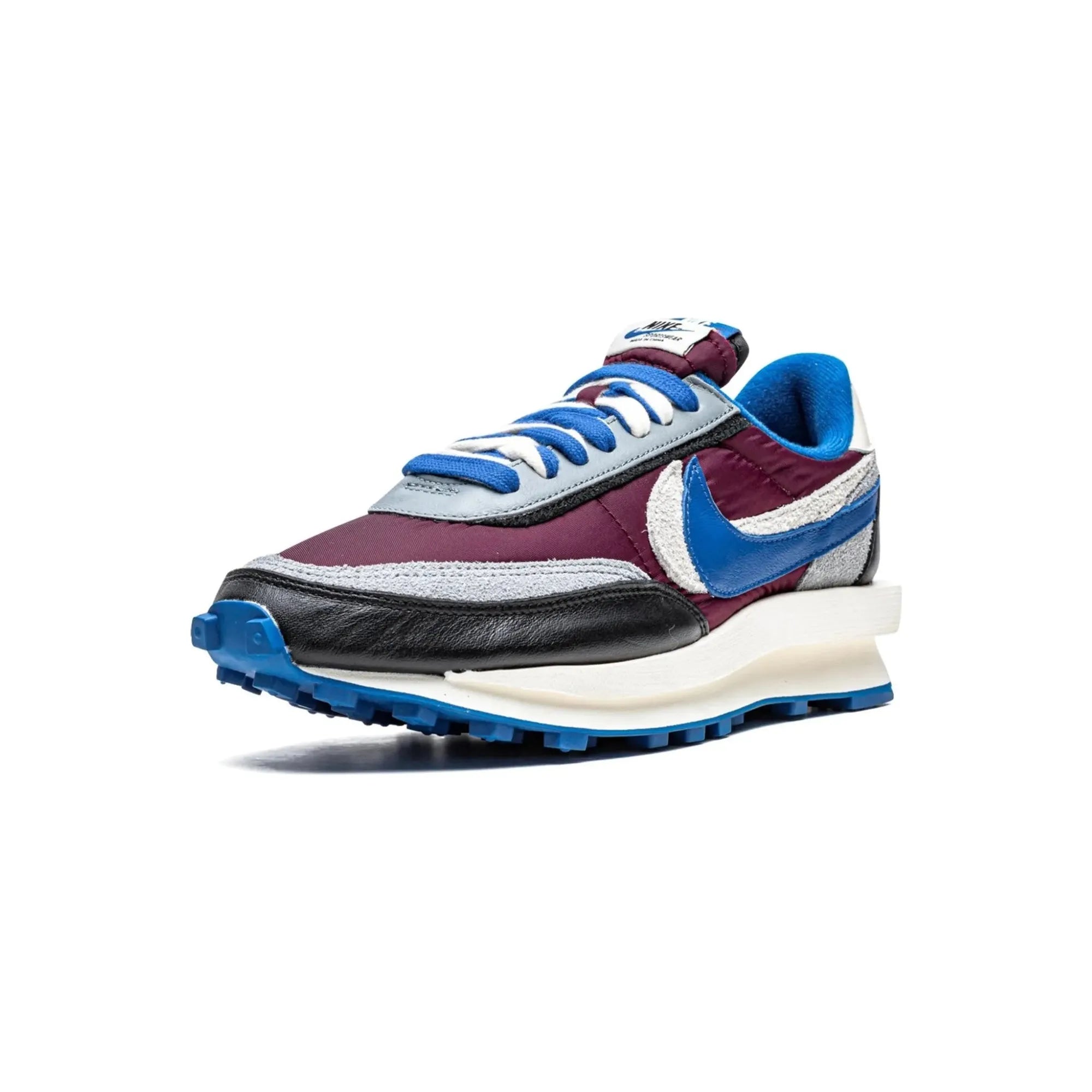 Nike LD Waffle X Sacai X UNDERCOVER "Night Maroon Team Royal" - street-bill.dk