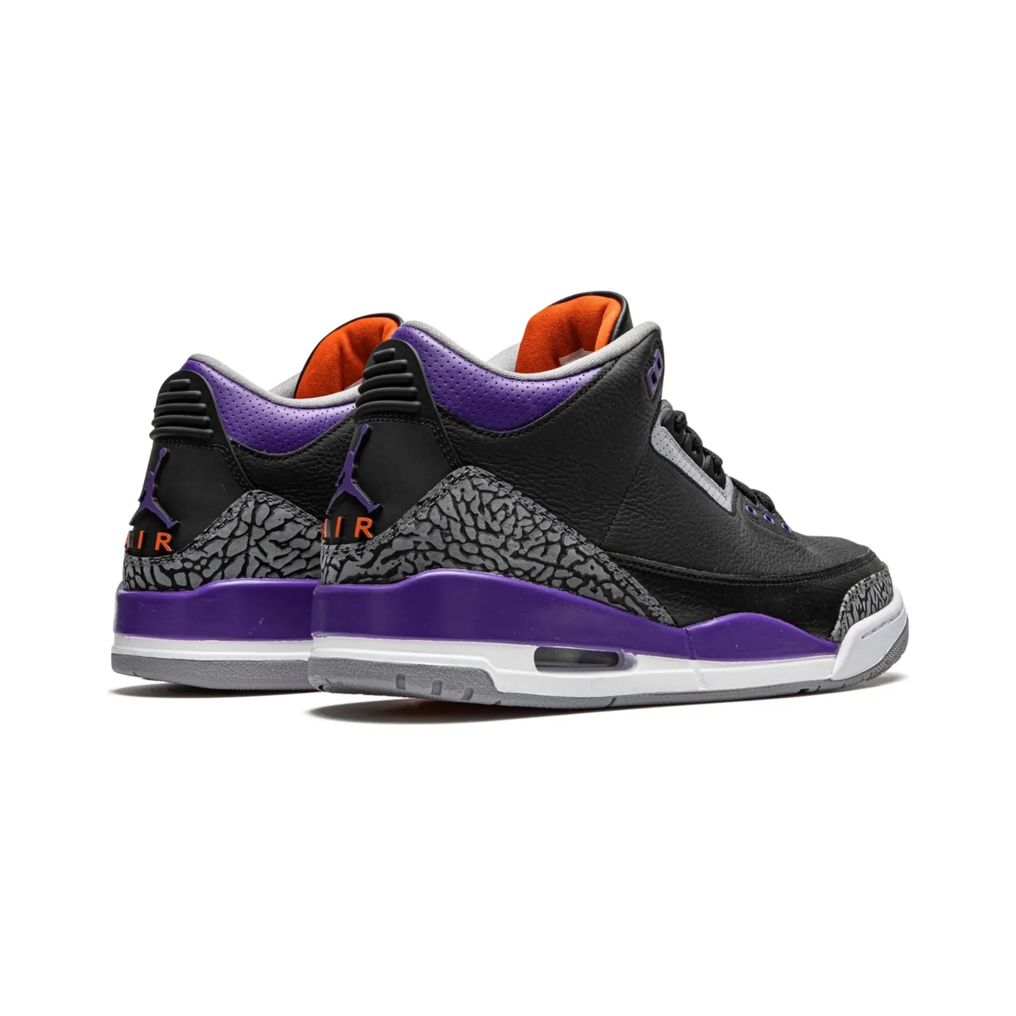 Nike Air Jordan 3 Retro "Black Court Purple" - street-bill.dk