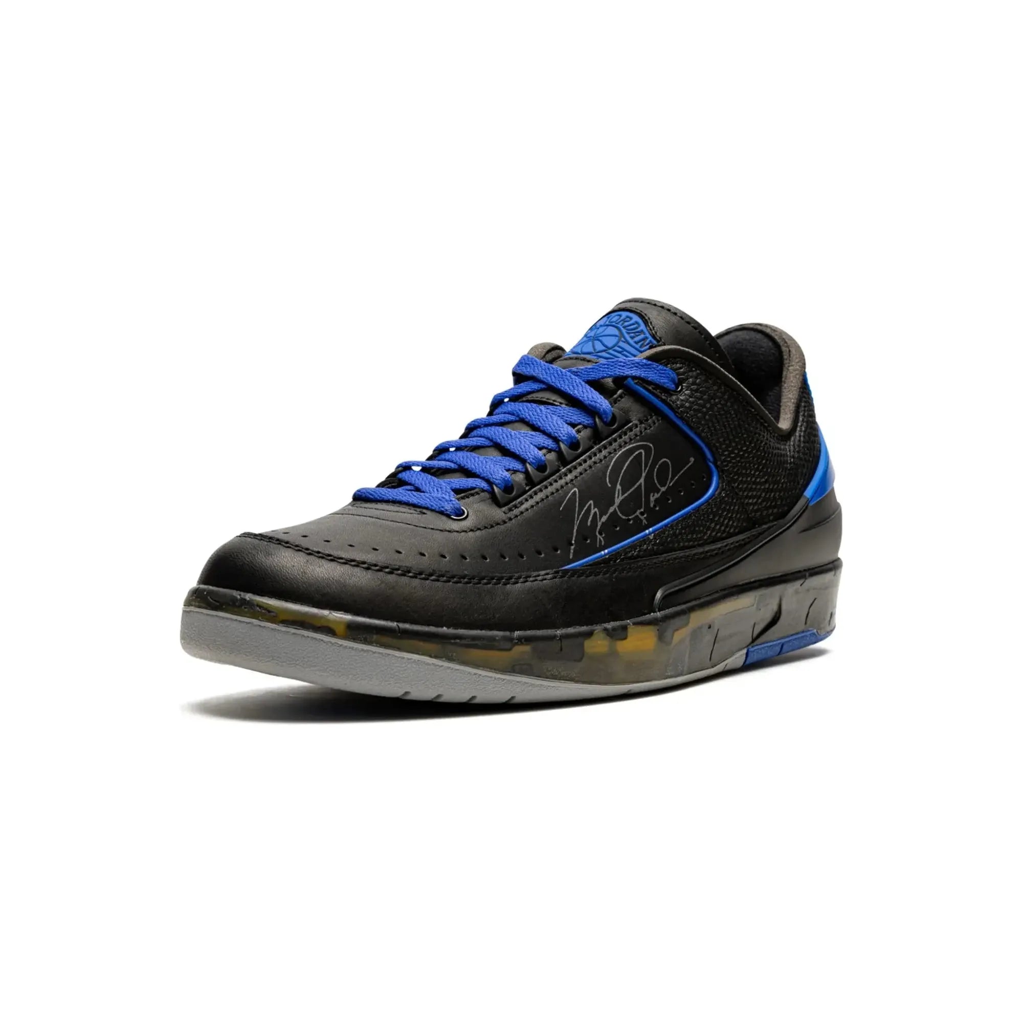 Nike Air Jordan 2 Retro Low SP X Off-White "Black Blue" - street-bill.dk