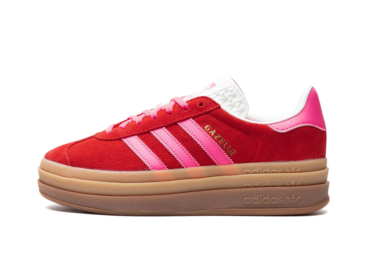 adidas Gazelle Bold Collegiate Red Lucid Pink (Women's)