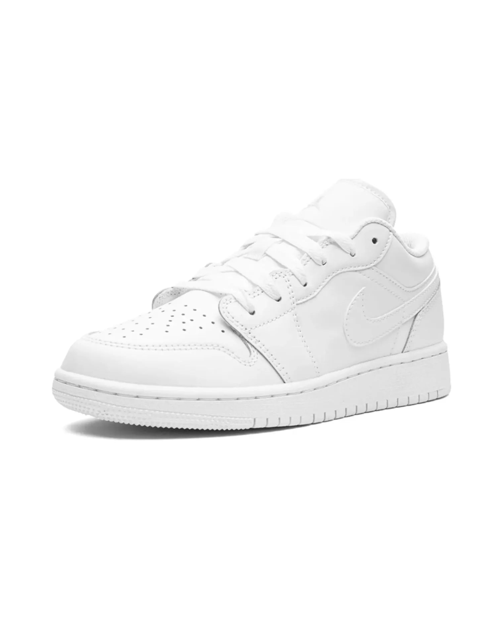 Nike Air Jordan 1 Low "Triple White" - street-bill.dk