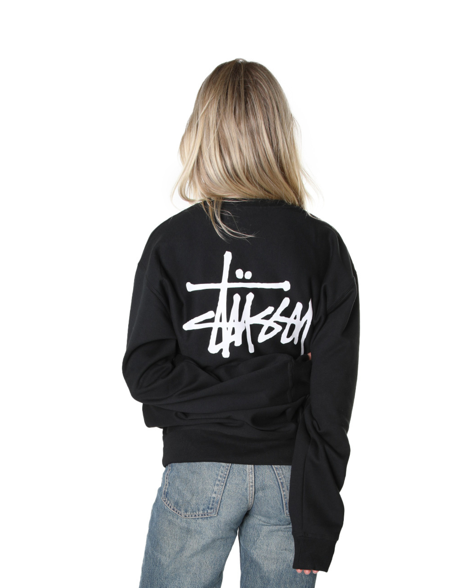 Stüssy Basic Crew "Black"