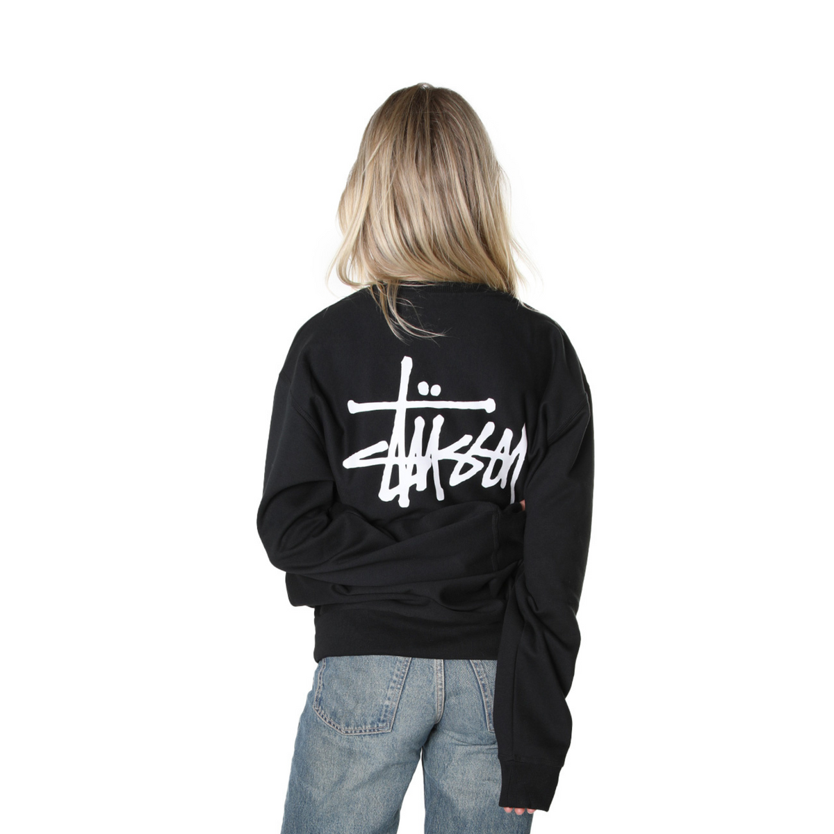 Stüssy Basic Crew "Black"