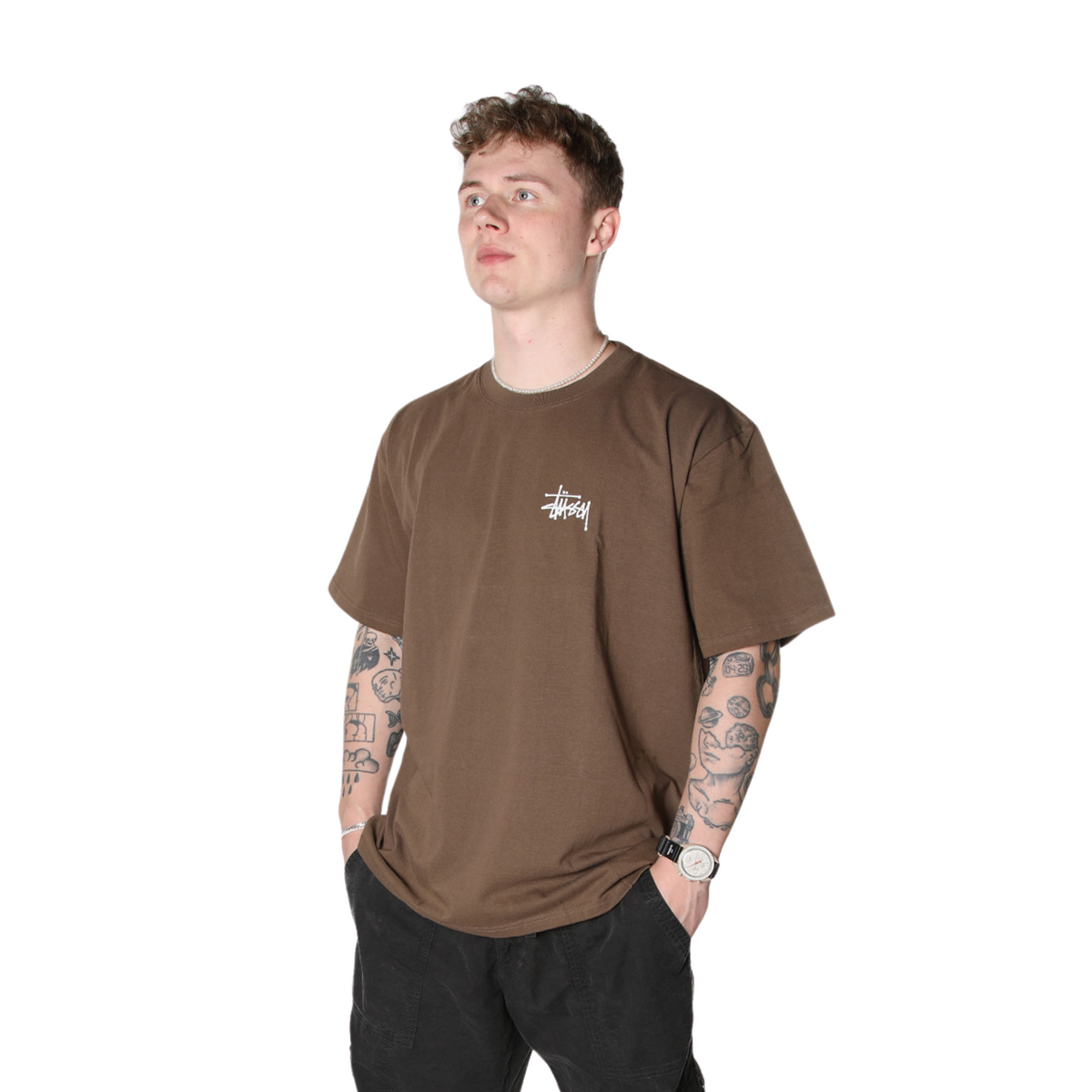 Stüssy Basic T-shirt "Brown"