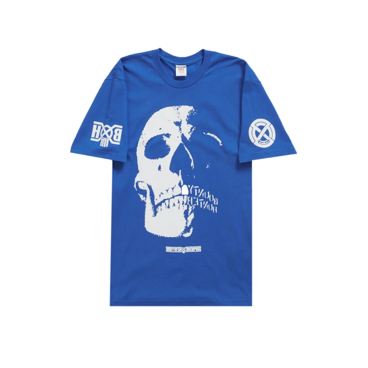 Supreme Bounty Hunter Skulls T-shirt "Blue"