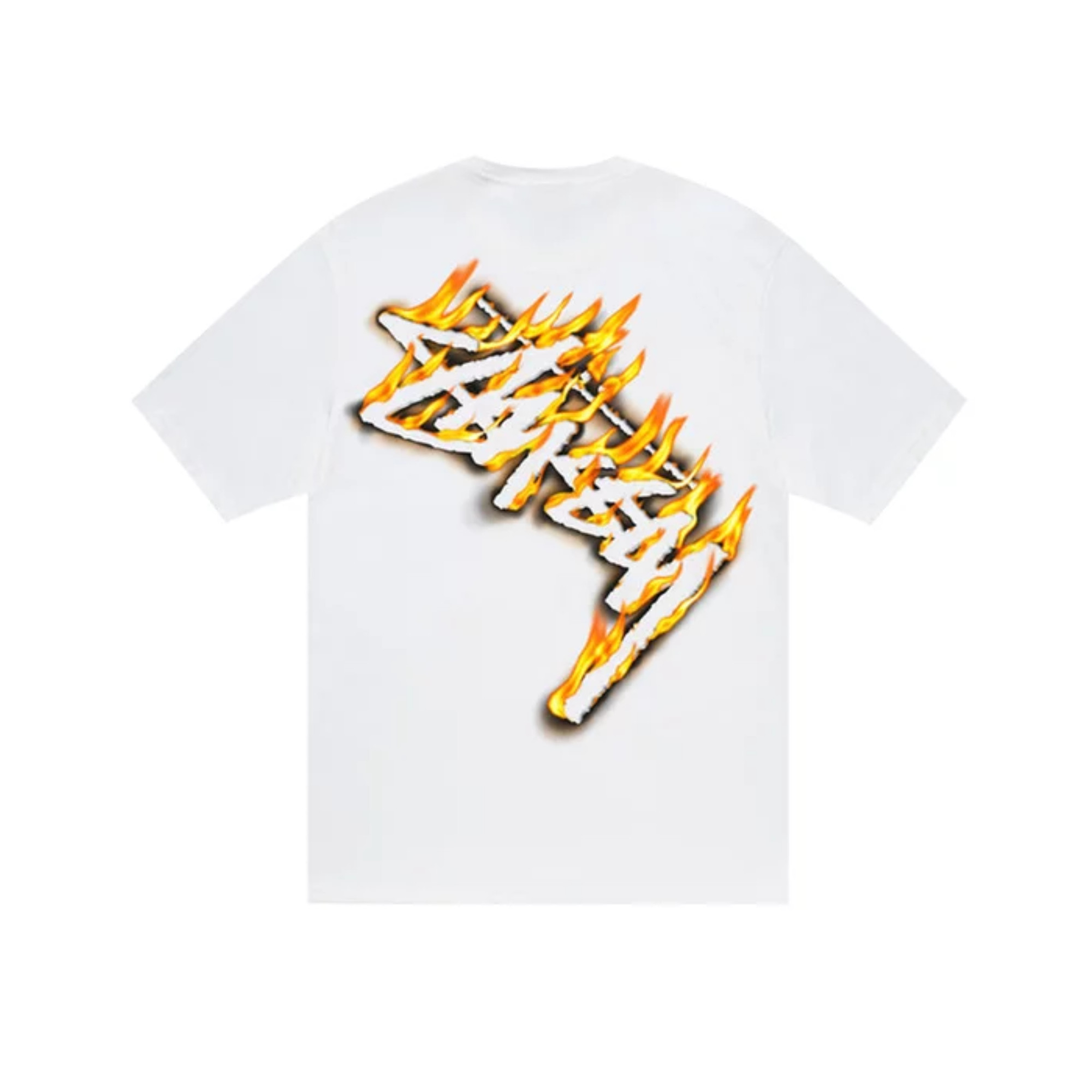 Stüssy Burning Stock T-shirt White