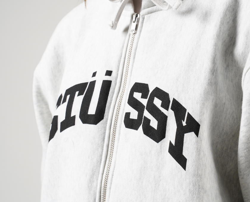 Stussy zip hoodie