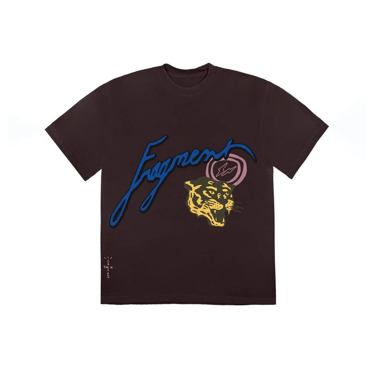 Travis Scott Cactus Jack For Fragment Icons Tee "Brown"