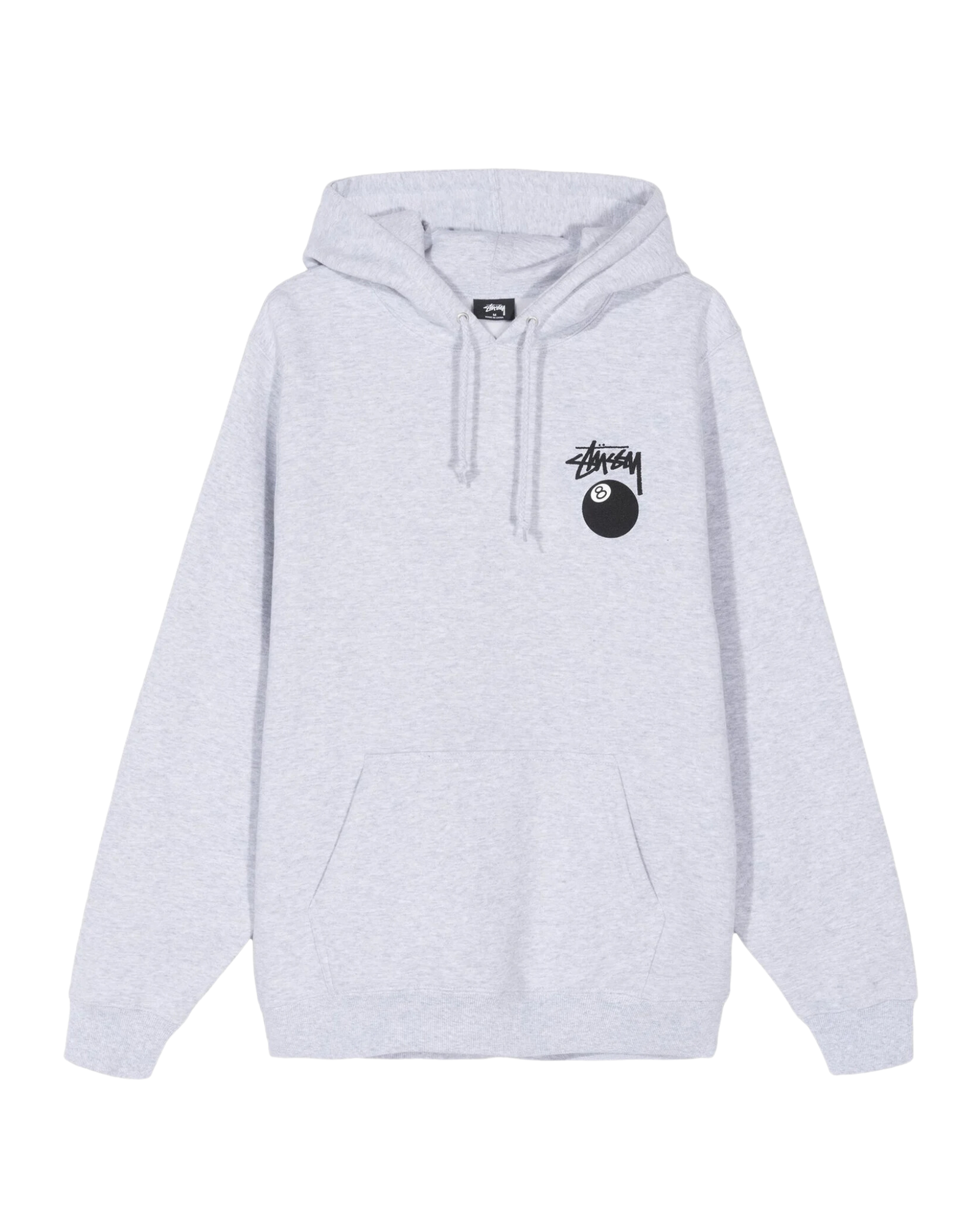 Stüssy 8 Ball Hoodie "Ash heather"
