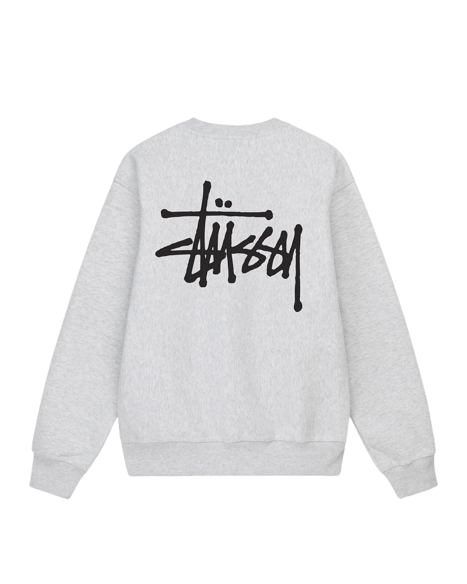 Stüssy Basic Crew "Ash Heather"