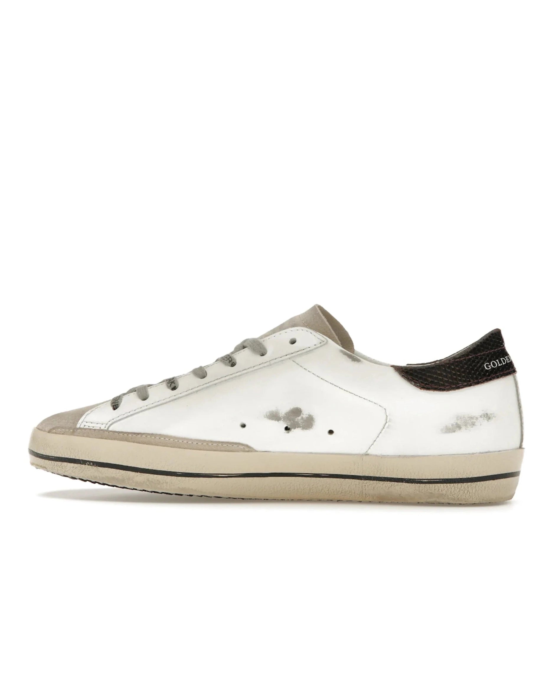 Golden Goose Super-Star White Seedpearl Green