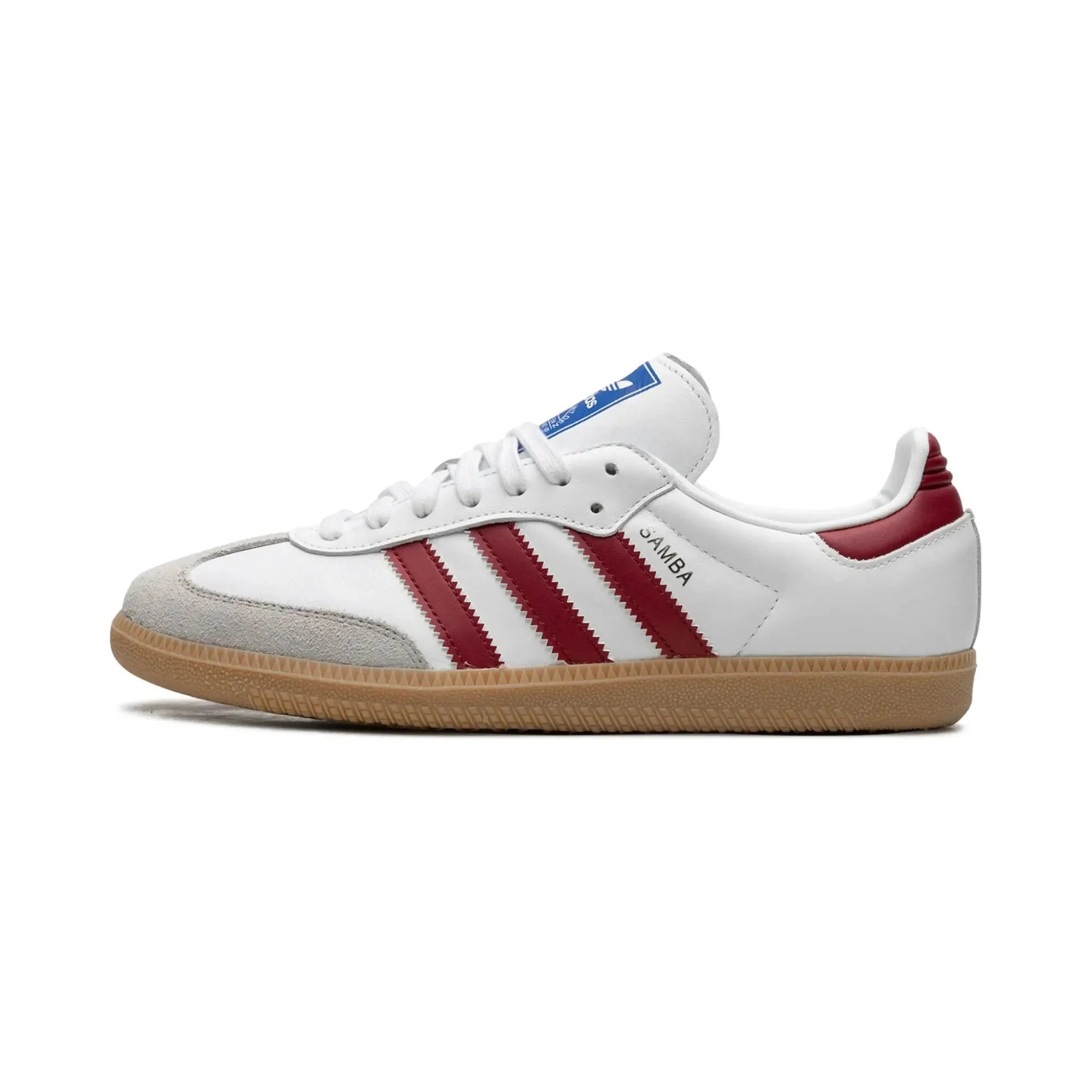 adidas Samba OG White Burgundy Gum