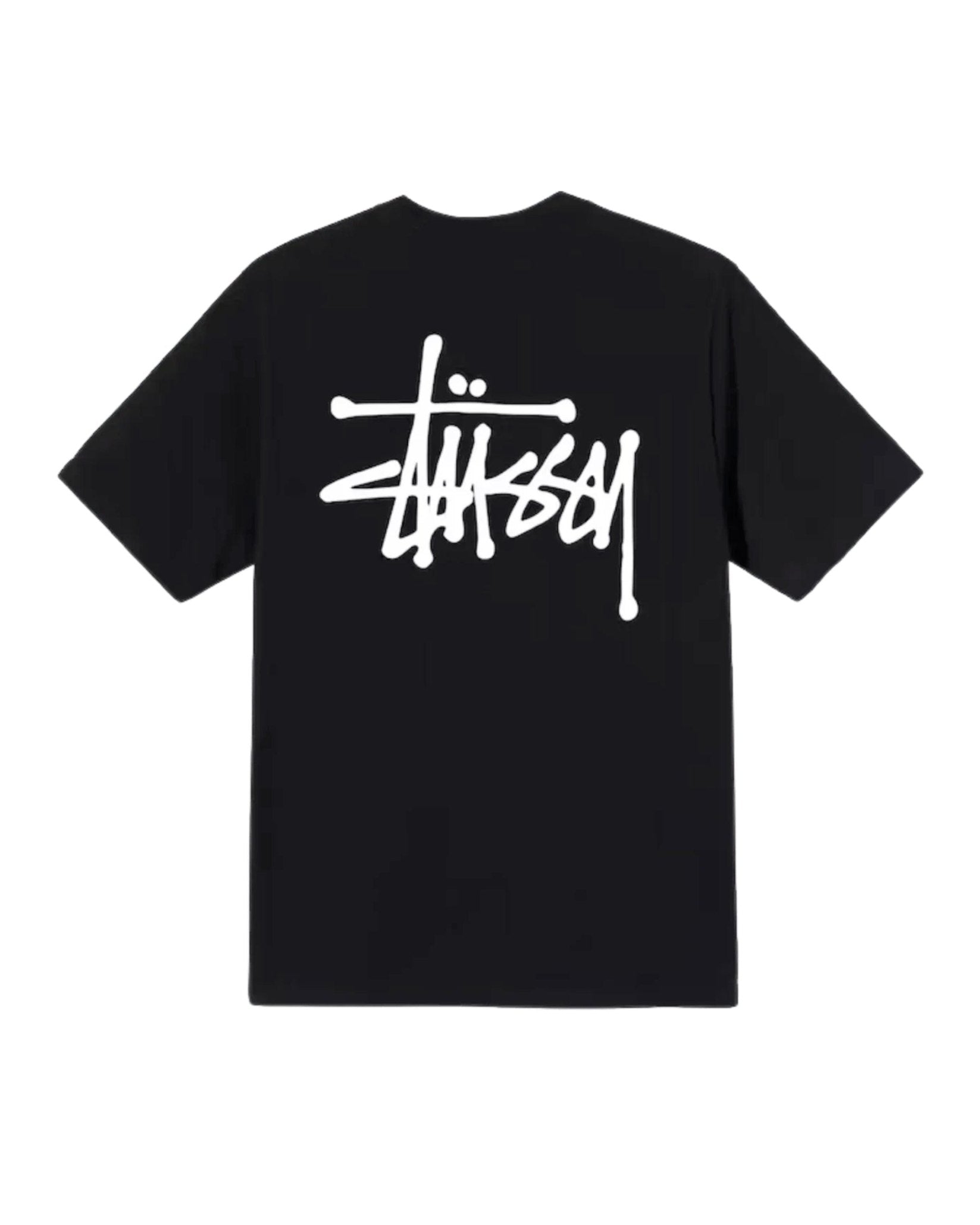 Stüssy Basic T-shirt "Black" - street-bill.dk