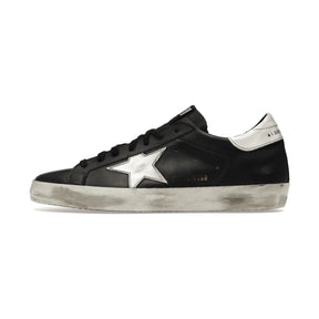 Golden Goose Super-Star Black White Leather