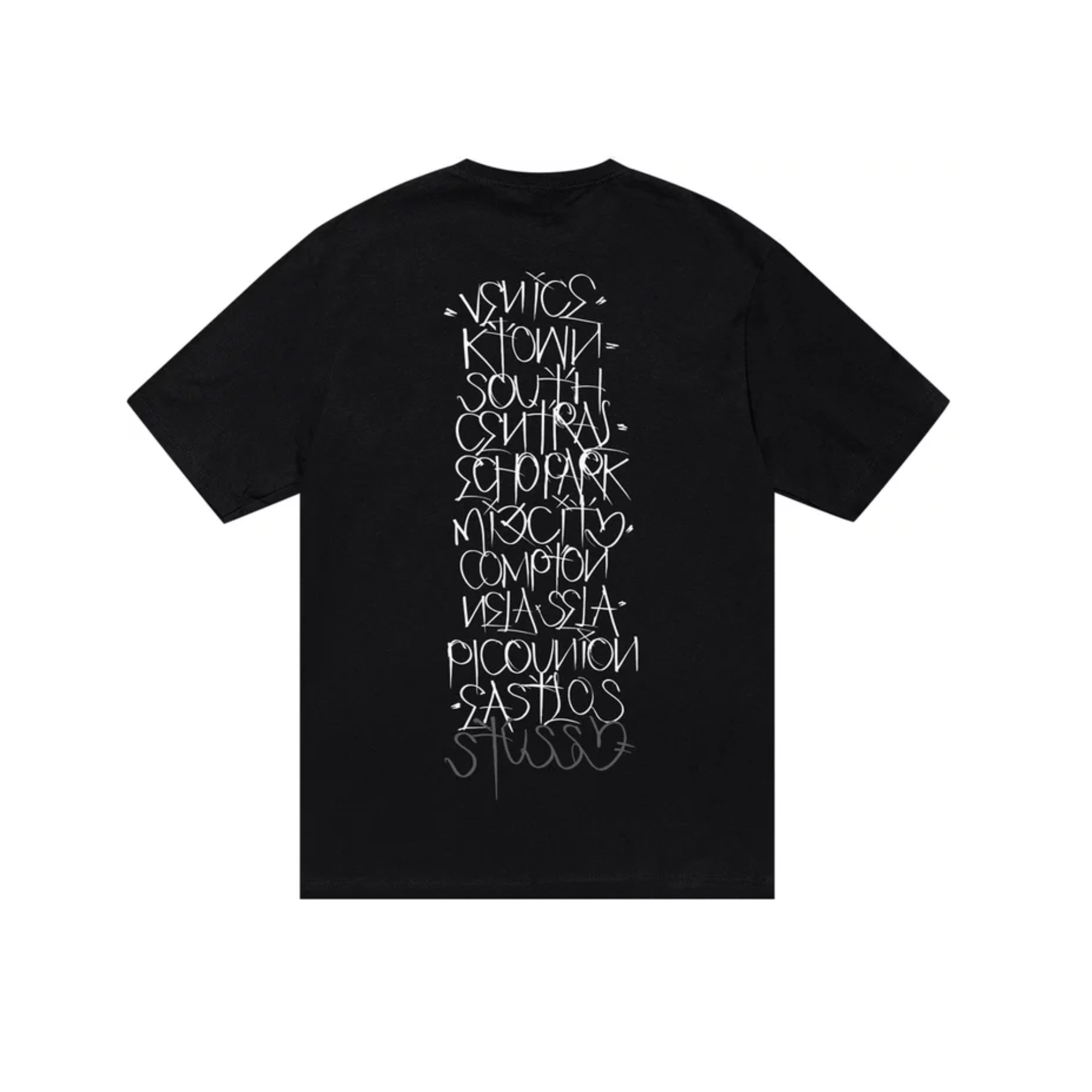 Stüssy x Born X Raised Handstyles T-shirt "Black"