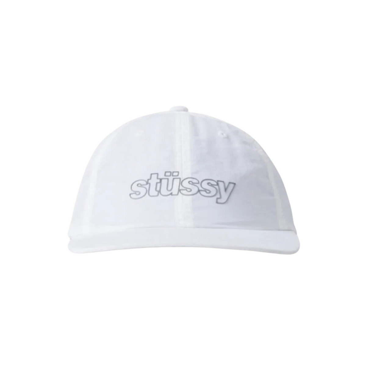 Stüssy Nylon Reflective Cap "White"