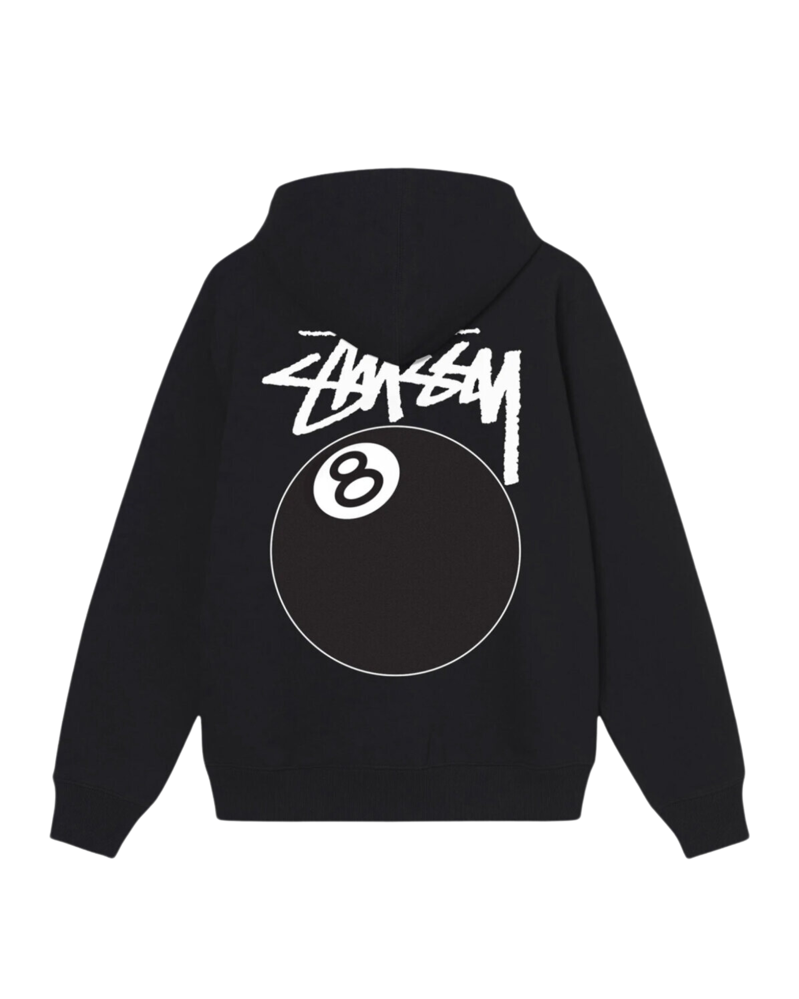 Stüssy 8 Ball Zip Hoodie "Black"