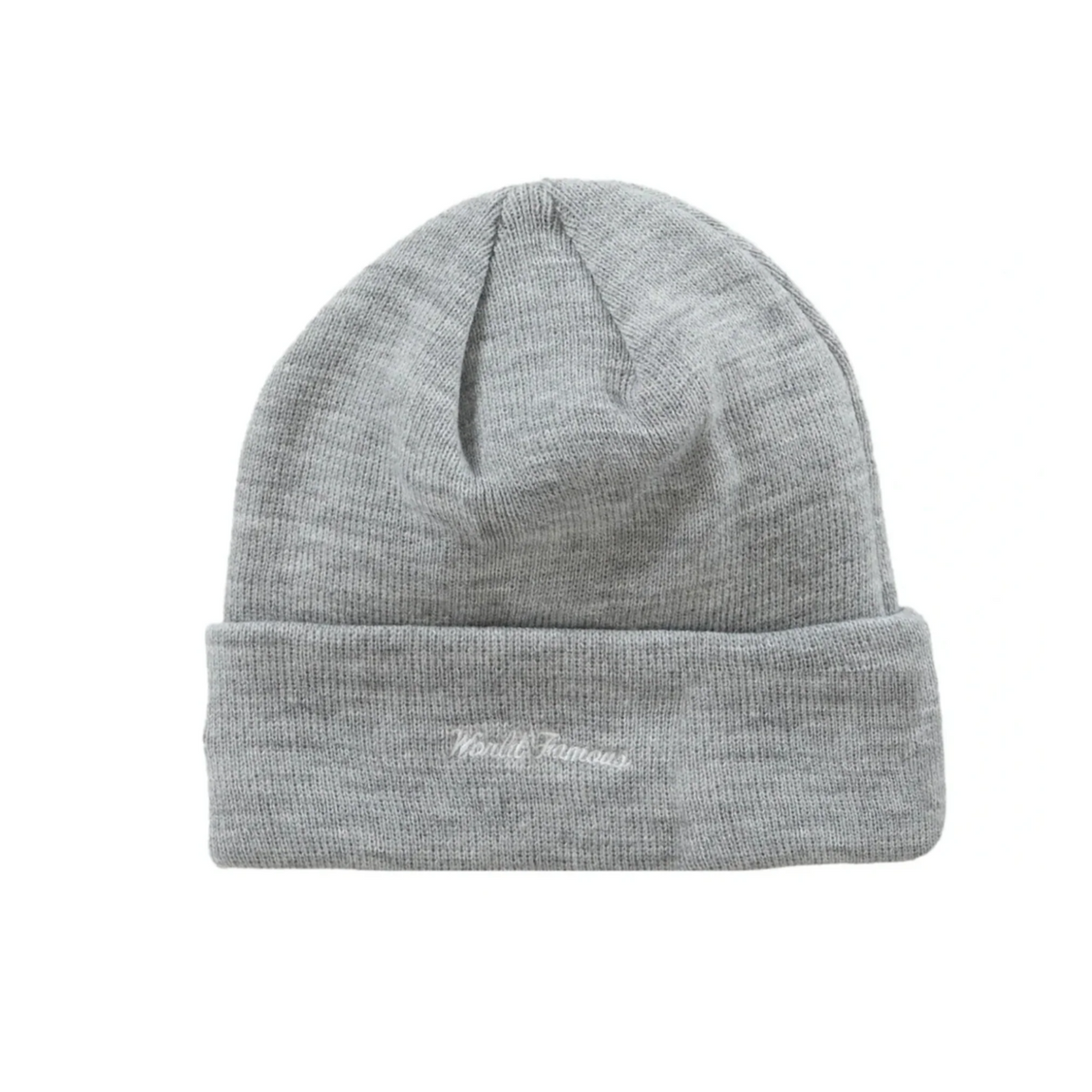 Supreme New Era Box Logo Beanie (FW23) "Heather Grey"