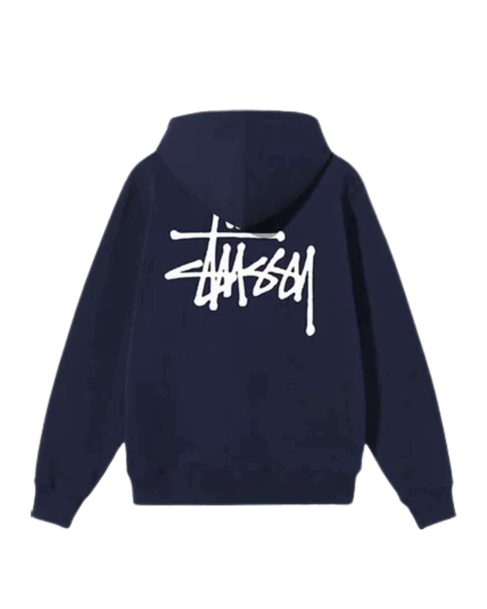 Stüssy Basic Zip Hoodie "Navy"