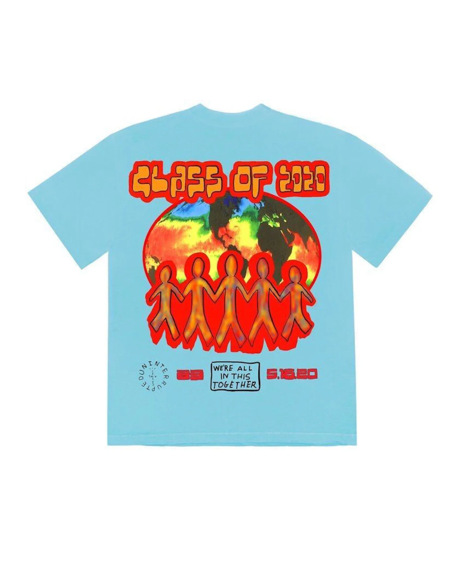 Travis Scott Cactus Jack C/O 2020 T-shirt Light "Blue"