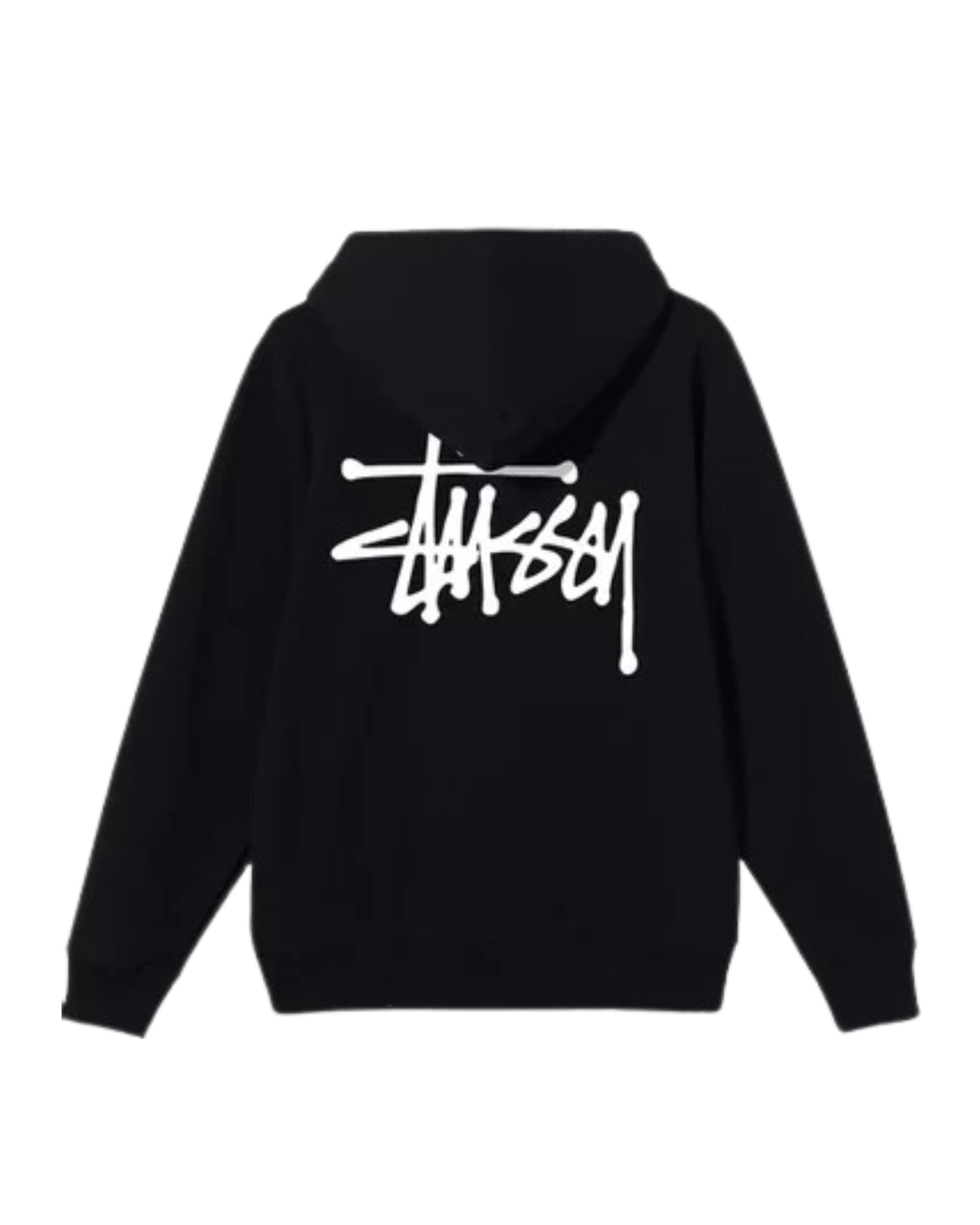 Stüssy Basic Zip Hoodie "Black"
