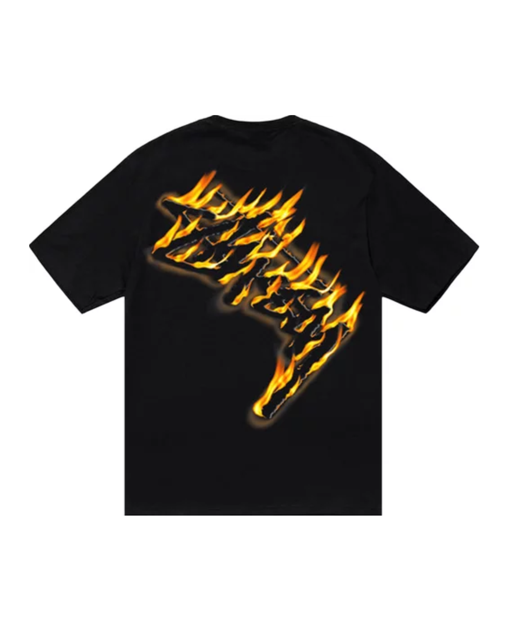 Stüssy t-shirt black ryg