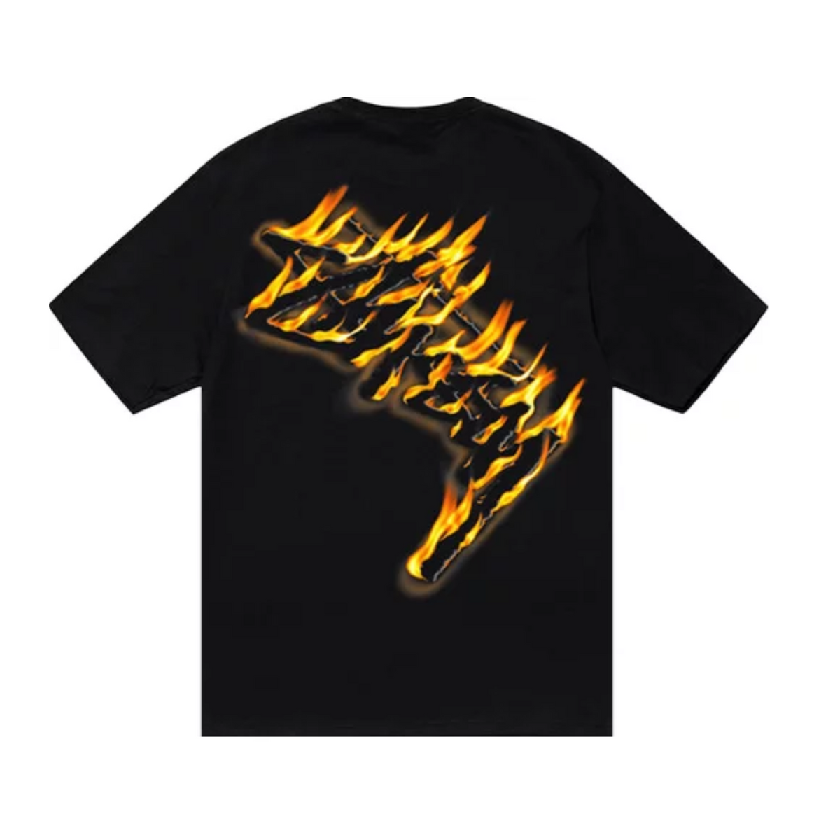 Stüssy Burning Stock T-shirt "Black"