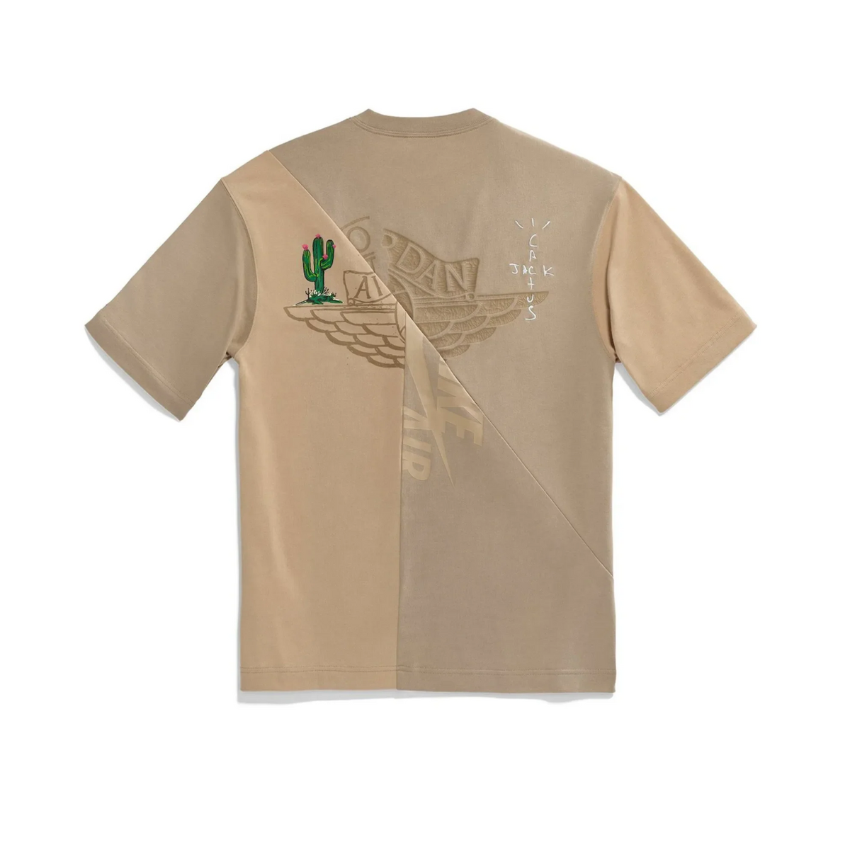 Travis Scott Cactus Jack x Nike Air Jordan T-shirt "Khaki/Desert"