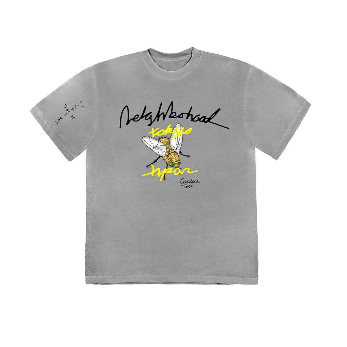 Travis Scott Cactus Jack x Neighborhood Carousel T-shirt "Grey"