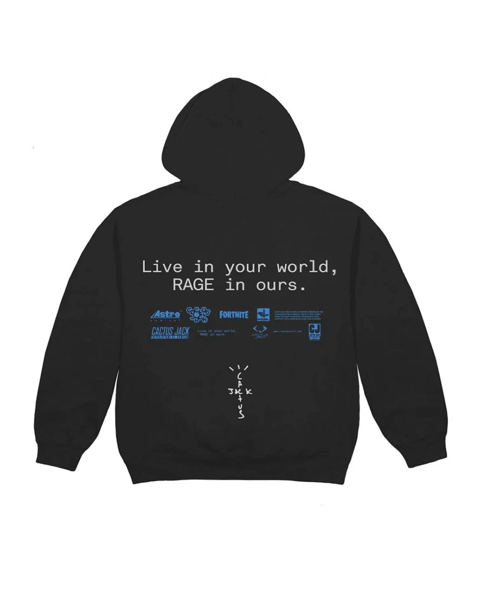 Cactus Jack hoodie Black