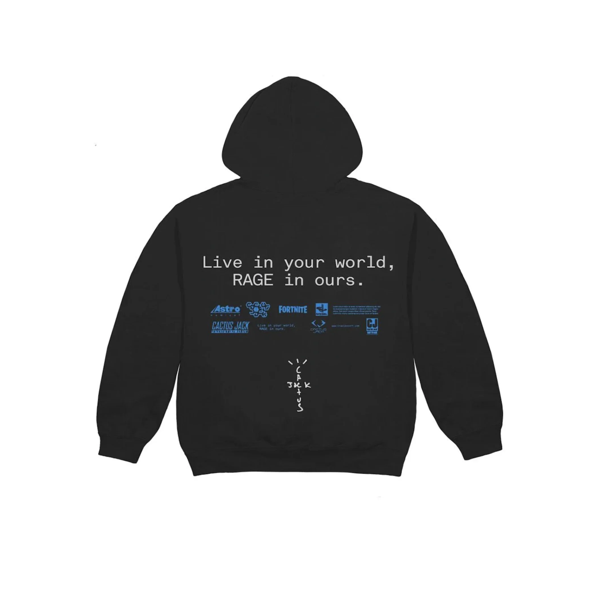 Cactus Jack hoodie Black