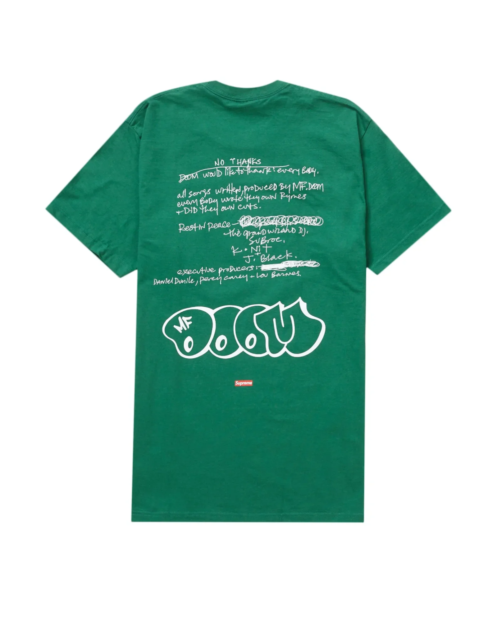 Supreme mf doom t-shirt
